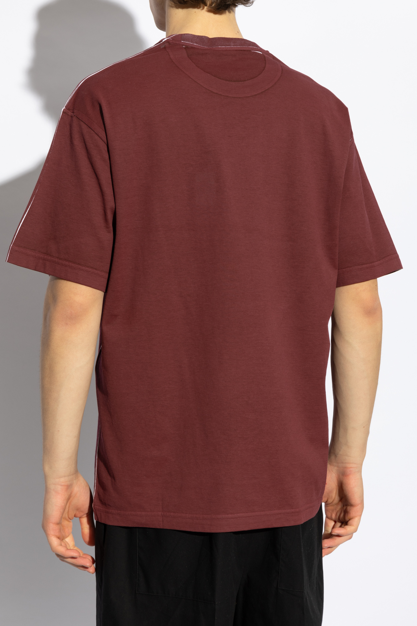 Burgundy T-shirt with printed logo Gucci - Vitkac Italy Burgundy T-shirt with printed logo Gucci - Vitkac Italy